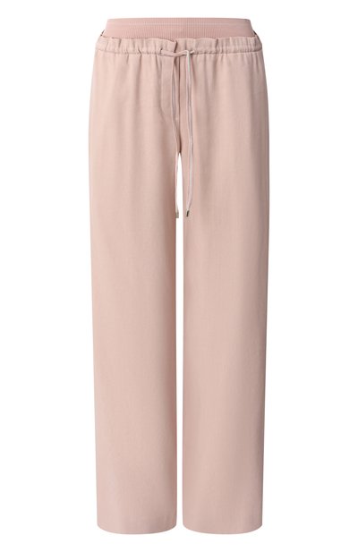 Женские брюки изо льна и вискозы LORENA ANTONIAZZI, арт. P2550PA81B/3347