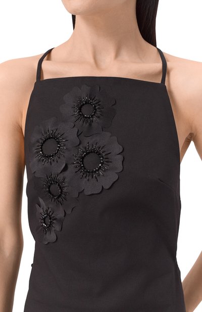 Хлопковое платье MSGM, арт. 3841MDA32X/257133, фото 5