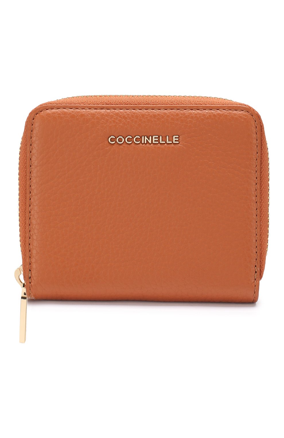 Кожаное портмоне COCCINELLE коричневого цвета по цене 12750 руб., арт. E2 FW5 11 A2 01, фото 1 Кожаное портмоне COCCINELLE, арт. E2 FW5 11 A2 01, фото 1