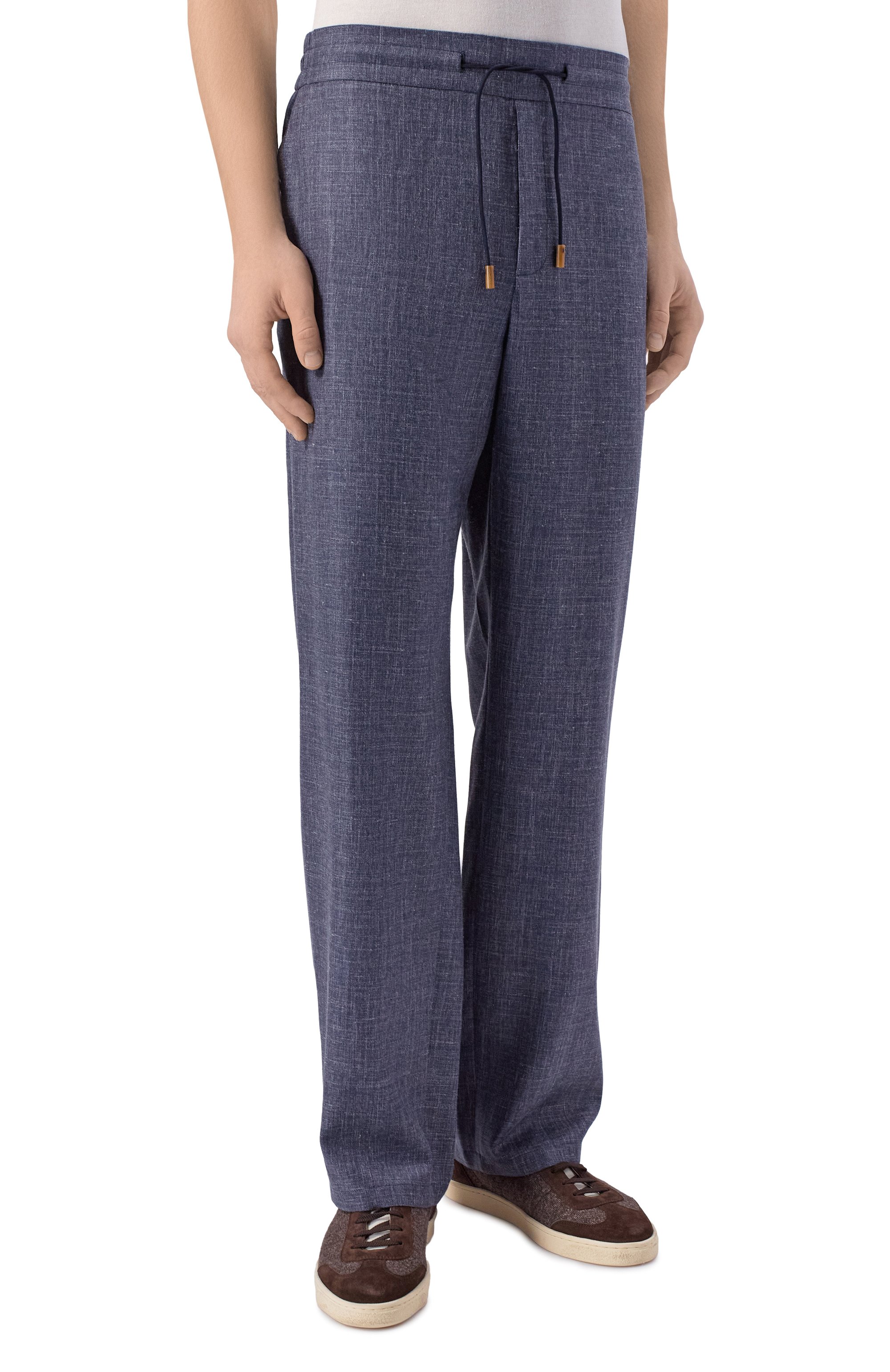 Брюки из кашемира и шелка COLOMBO, арт. PA00505/TEX/77541-10, фото 3