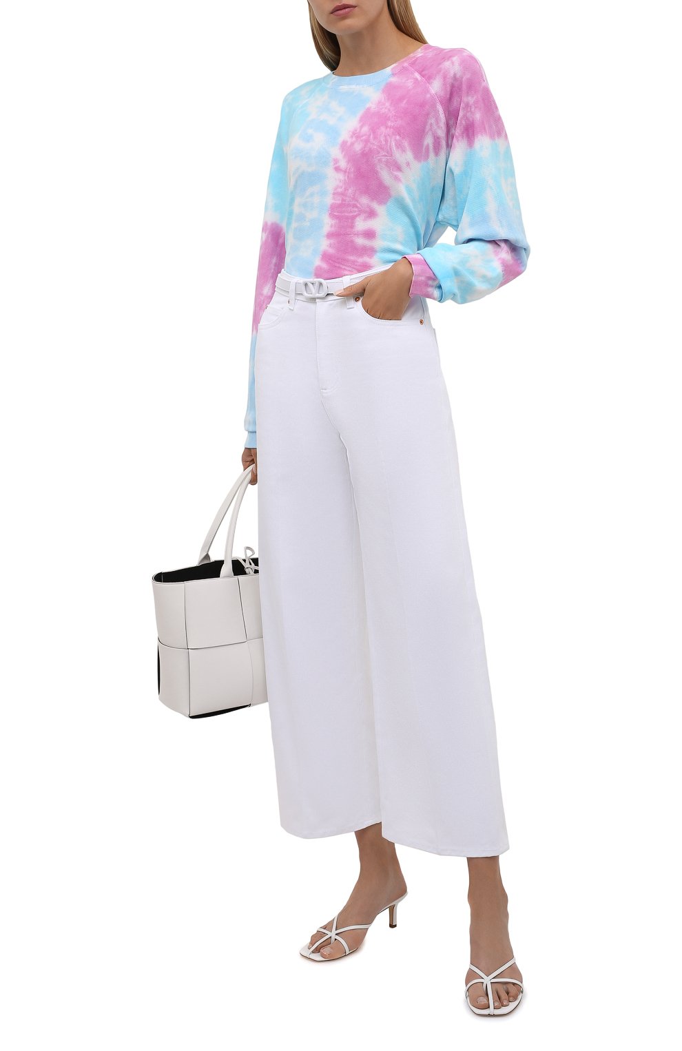 Хлопковый свитшот ELECTRIC AND ROSE разноцветного цвета по цене 22500 руб., арт. LFCV59-PRISM, фото 2 Хлопковый свитшот ELECTRIC AND ROSE, арт. LFCV59-PRISM, фото 2