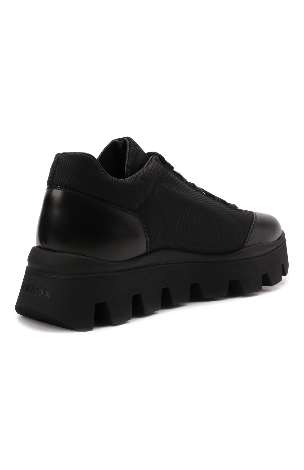 Комбинированные ботинки PRADA, арт. 2EE353-3KZP-F0002-G000, фото 4