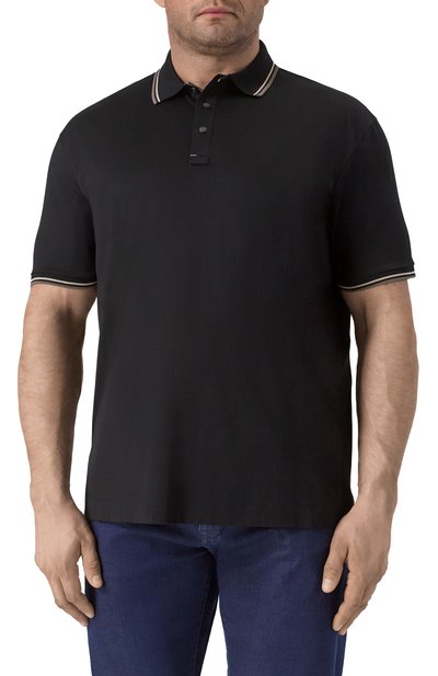 Хлопковое поло PAUL&SHARK, арт. 25411258, фото 3