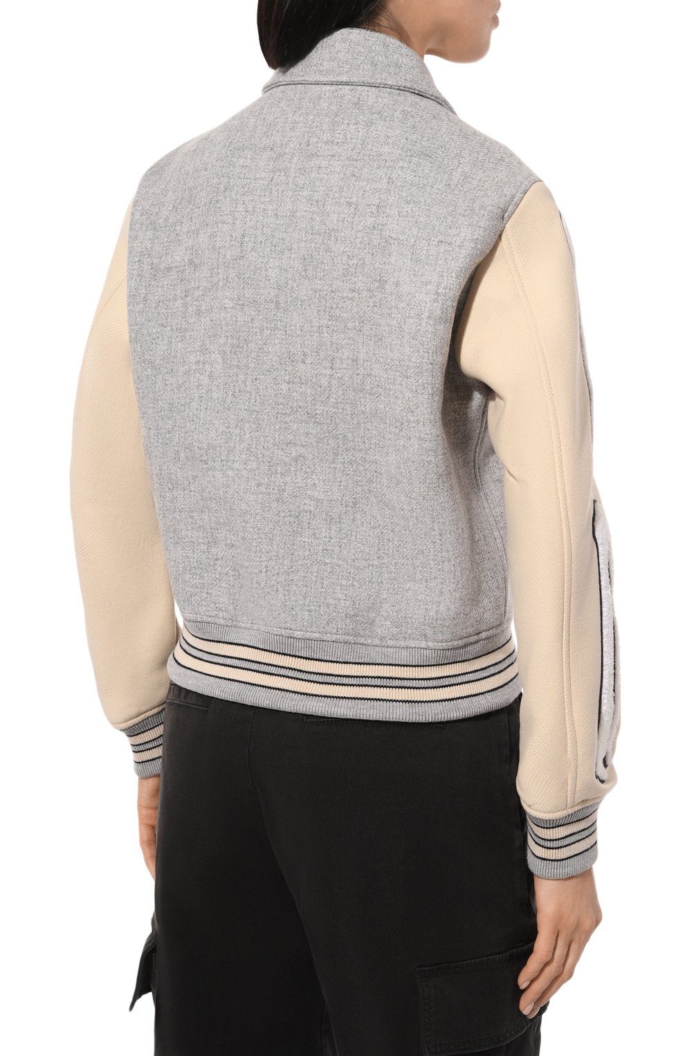 Шерстяной бомбер AMIRI, арт. AW0UVY1008, фото 4