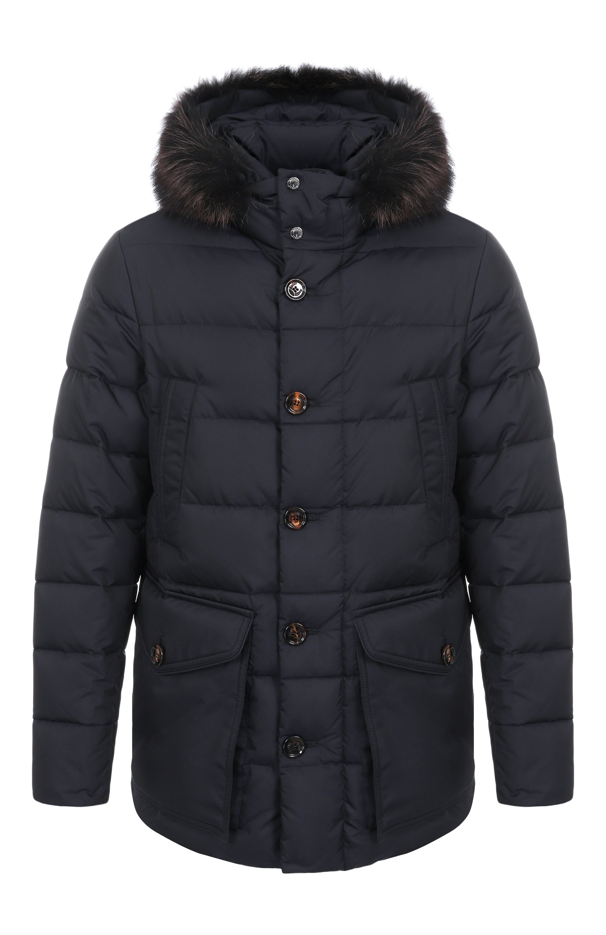 Пуховик fagio-f с отделкой из енота MOORER, арт. FAGI0-F/KM, фото 1