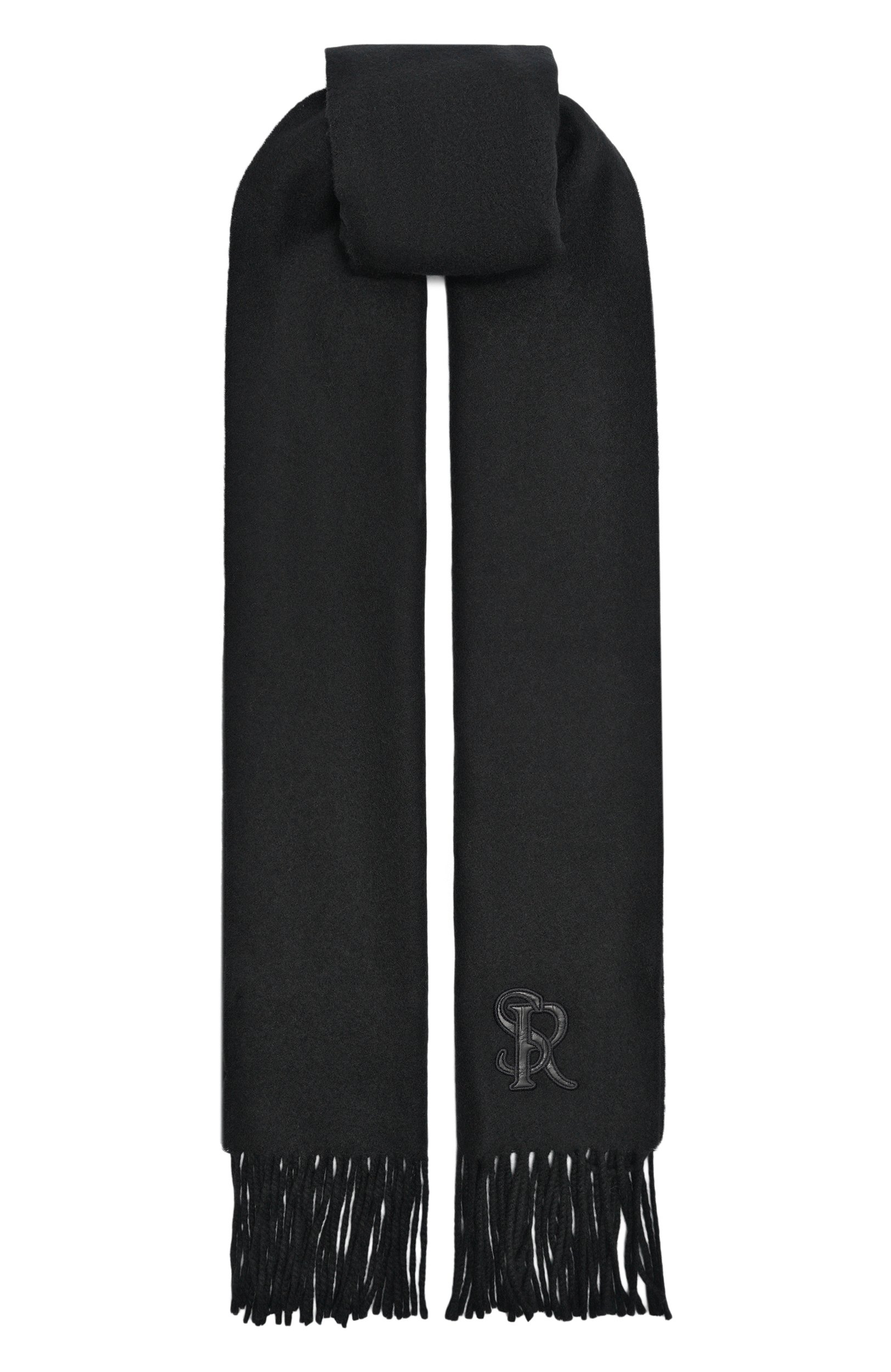 Кашемировый шарф с отделкой из кожи крокодила STEFANO RICCI, арт. MWA0300030/6853, фото 1