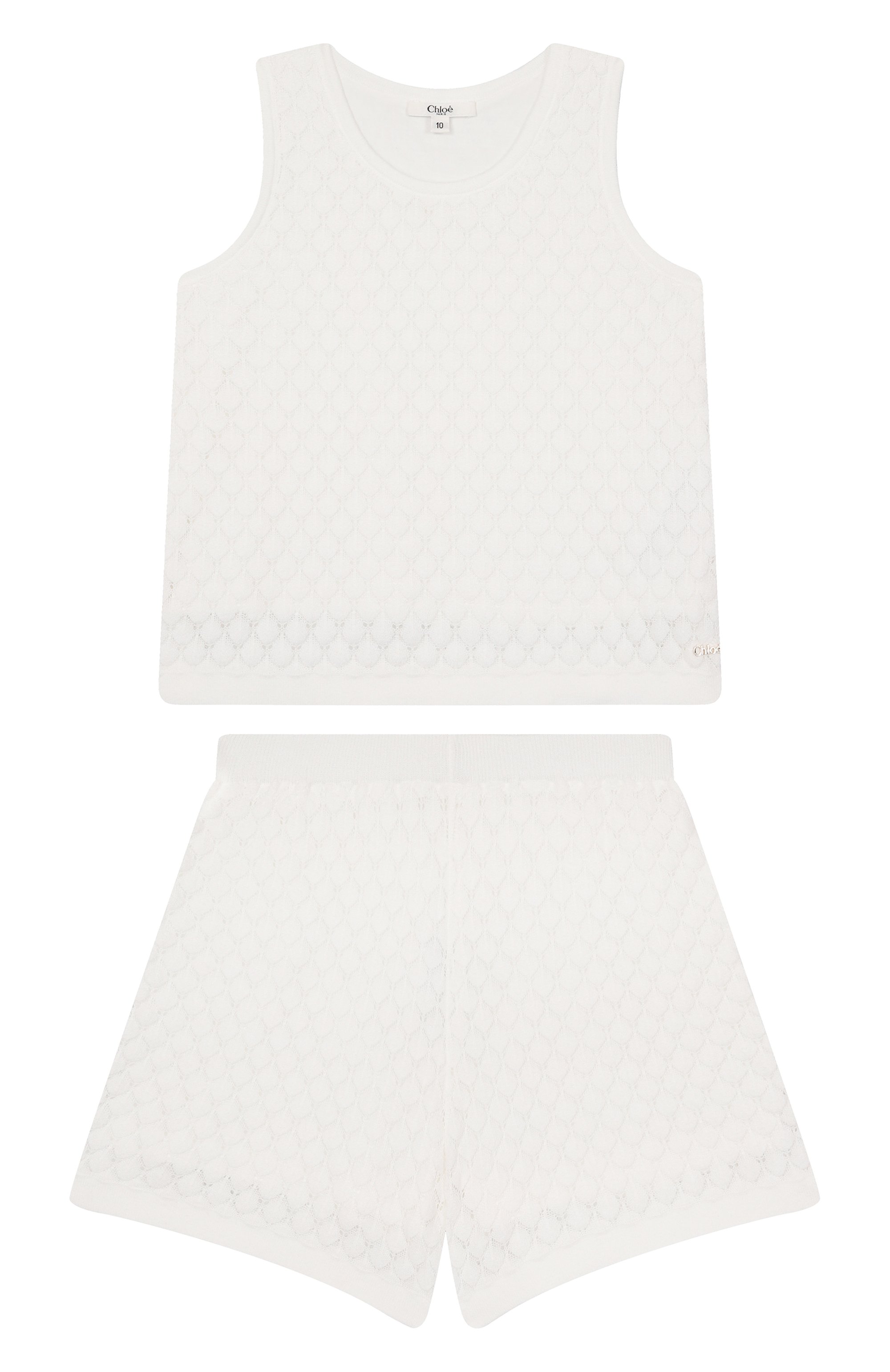 Комплект из топа и шорт CHLOÉ, арт. C20476, фото 1