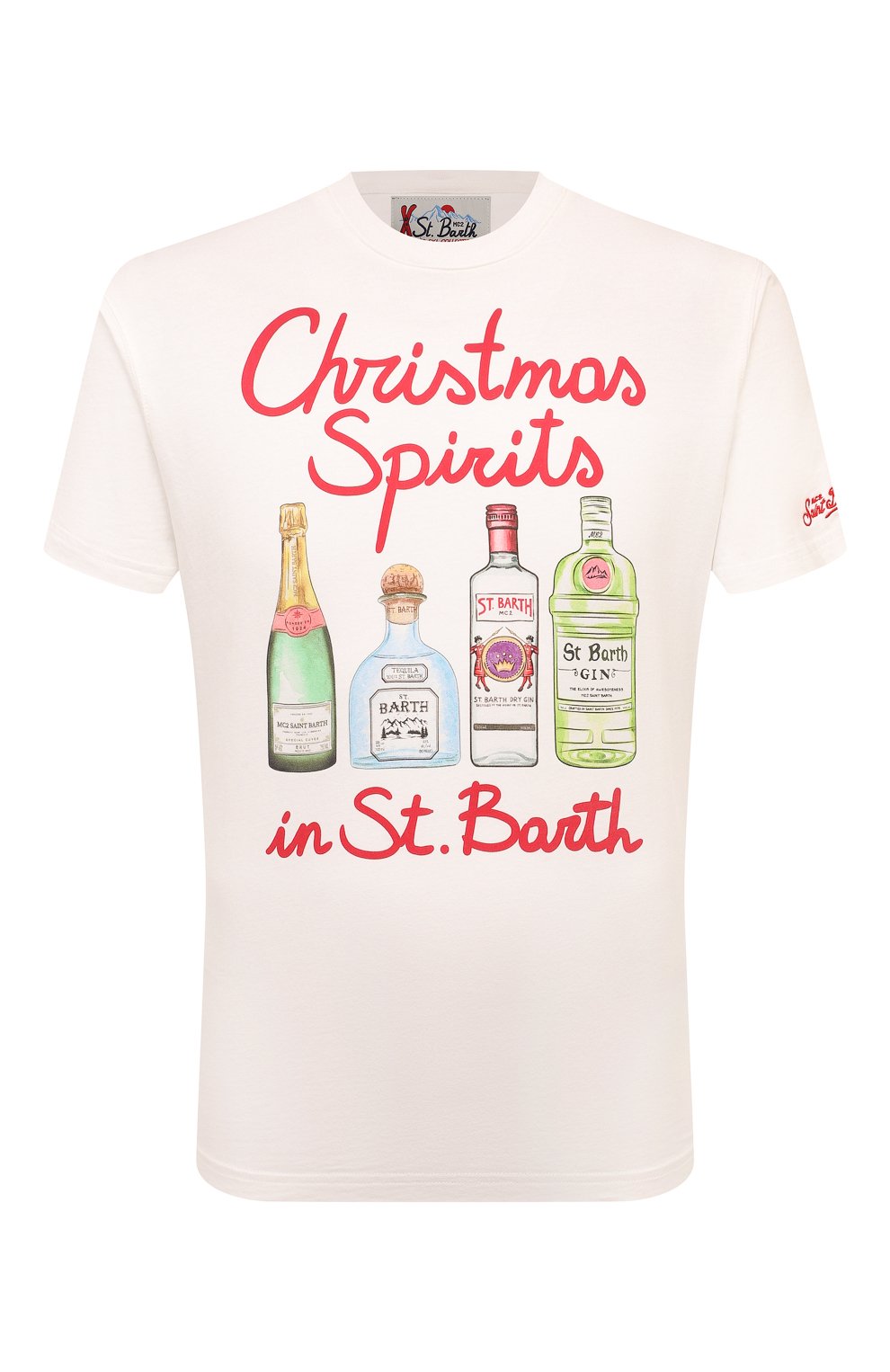 Хлопковая футболка MC2 SAINT BARTH, арт. STBM ARN0TT/ARN0001/MAYP57, фото 1