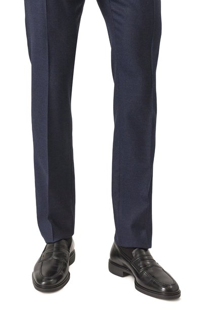 Кожаные пенни-лоферы easy SANTONI, арт. MGEG18964NEAXNTG, фото 3