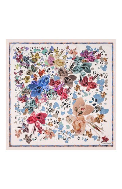 Шелковый платок capri RADICAL CHIC бежевого цвета по цене 19760 руб., арт. 181302.21.02, фото 4 Шелковый платок capri RADICAL CHIC, арт. 181302.21.02, фото 4