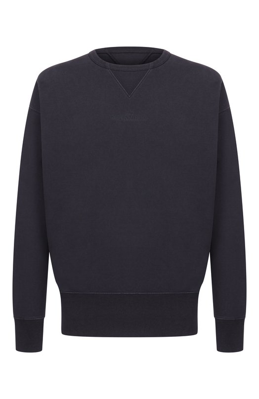 Хлопковый свитшот Maison Margiela S67GU0037/M25027 Чёрный S67GU0037/M25027