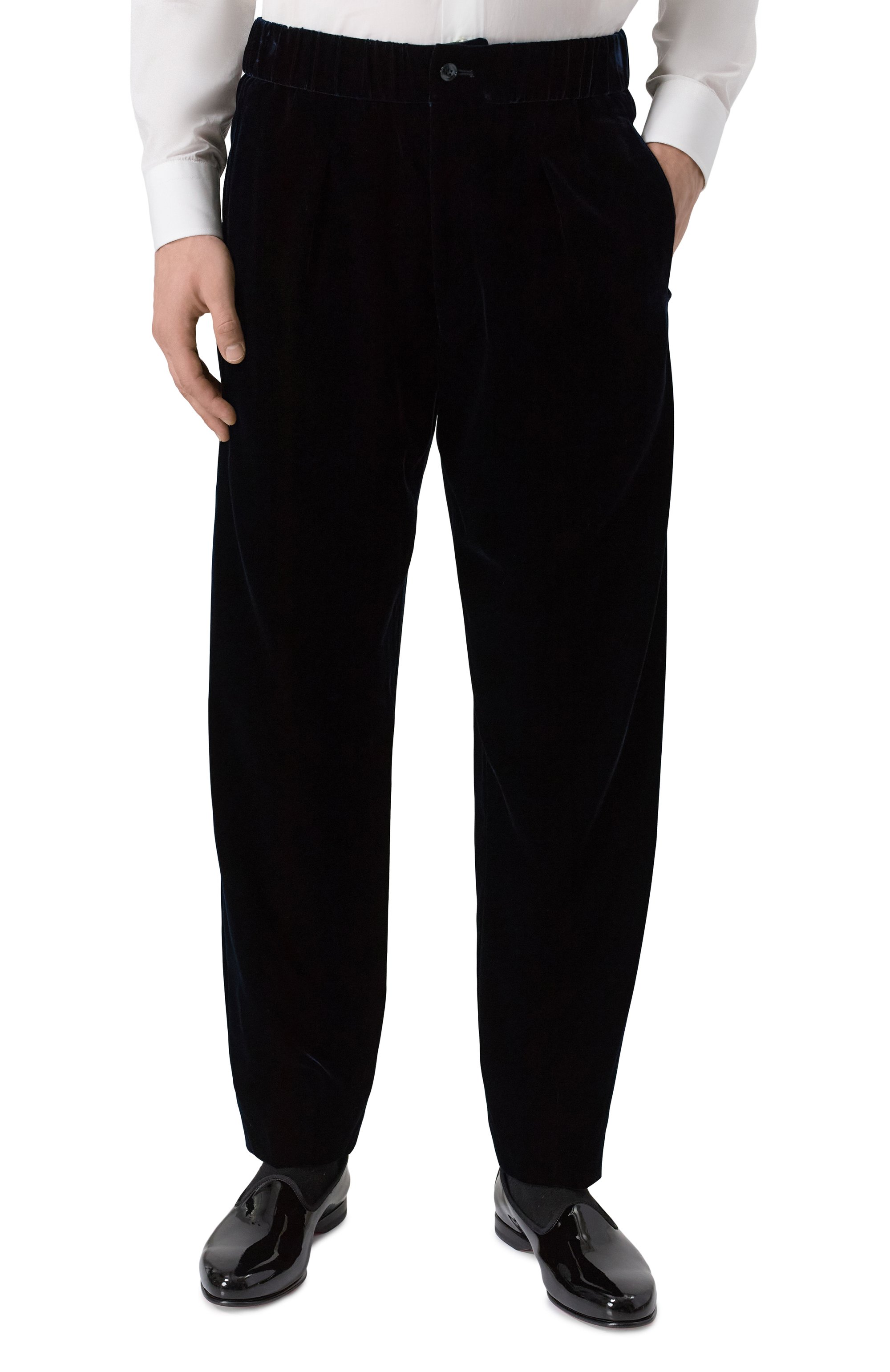 Брюки из вискозы GIORGIO ARMANI, арт. GM000576/TE10046, фото 3