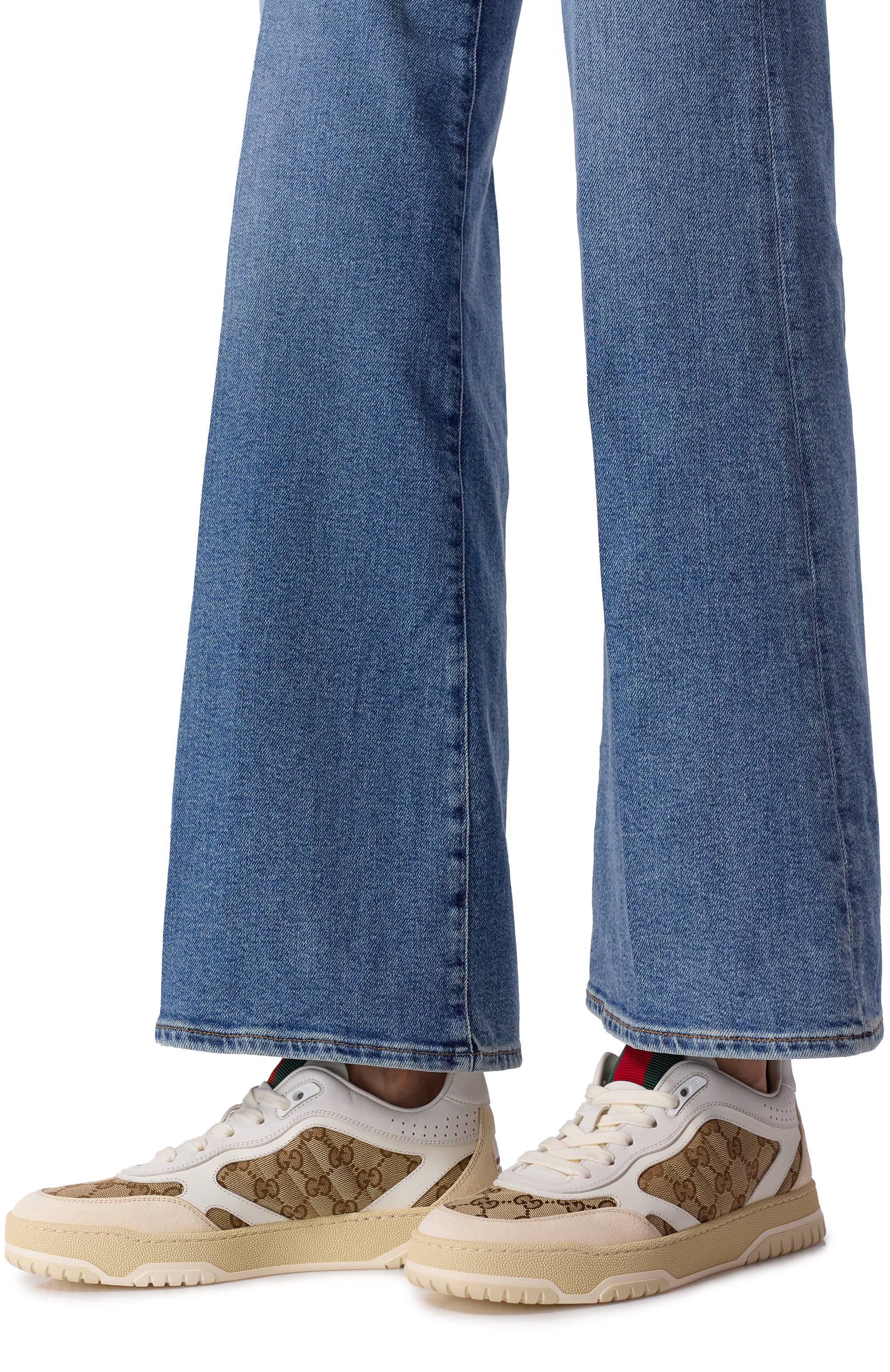 Комбинированные кеды re-web GUCCI, арт. 785452/AADHW, фото 2