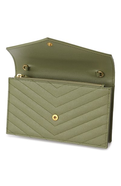 Сумка monogram envelope mini  SAINT LAURENT, арт. 393953/B0W01, фото 5