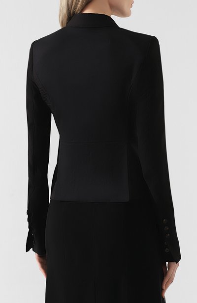 Жакет из смеси хлопка и шелка RICK OWENS, арт. RP19S6738/C0MT4, фото 4