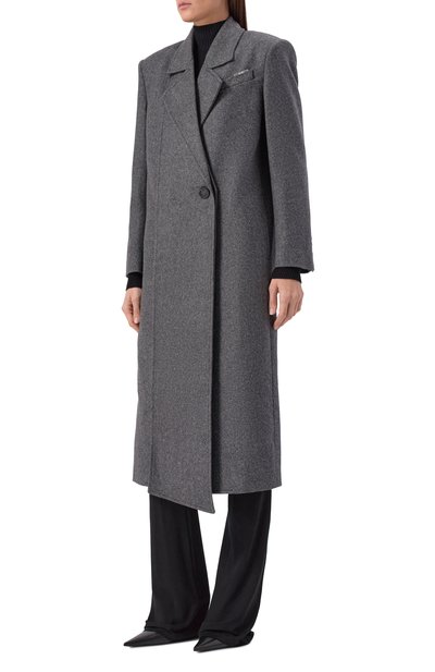 Шерстяное пальто THE ATTICO, арт. 260WCC00087/WWP001AA, фото 3