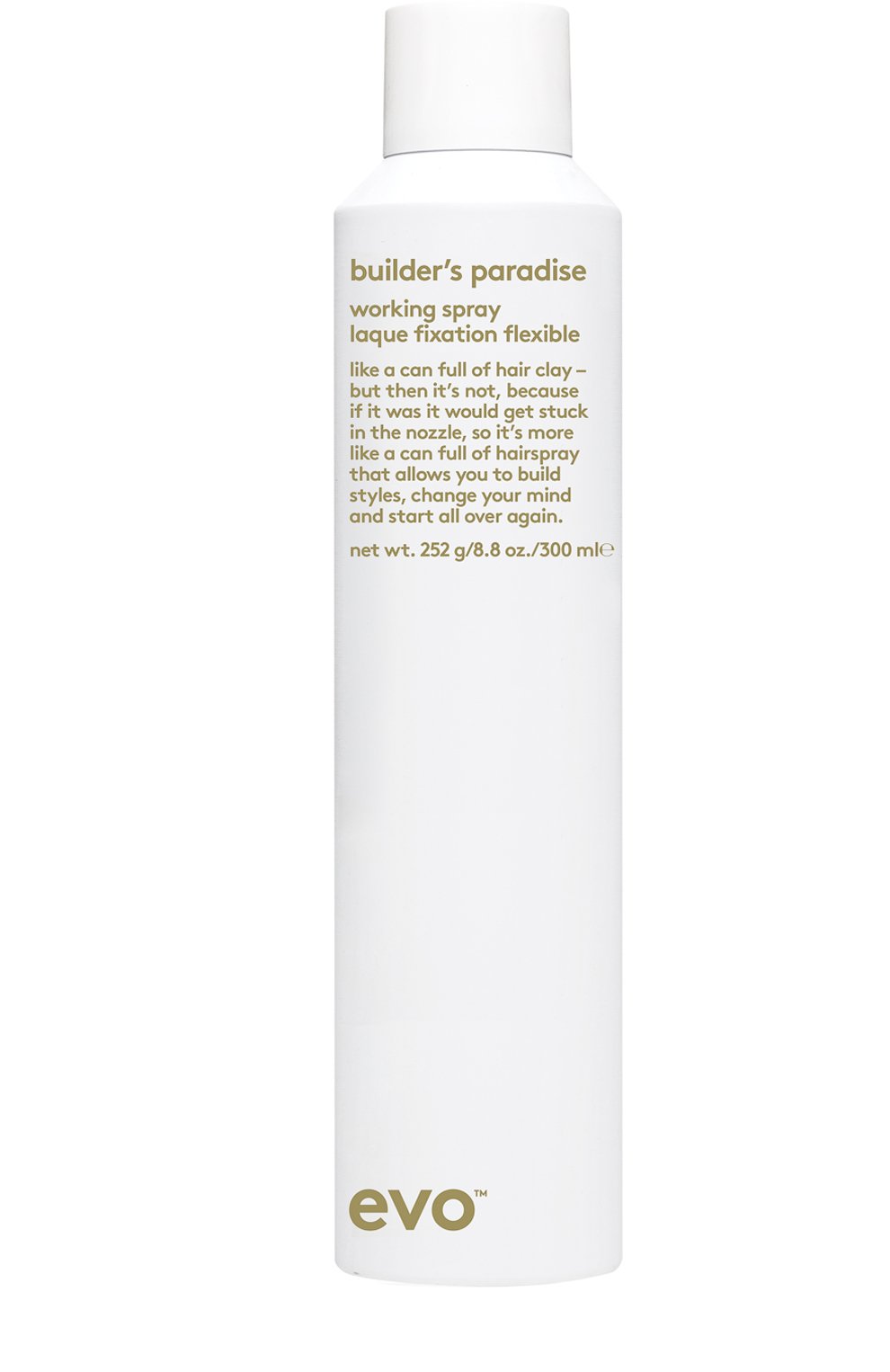 Лак сильной фиксации builders paradise (300ml) EVO бесцветного цвета по цене 3610 руб., арт. 9327417000340, фото 1 Лак сильной фиксации builders paradise (300ml) EVO, арт. 9327417000340, фото 1