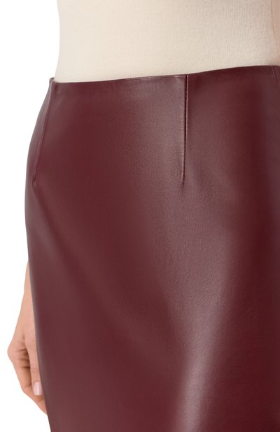 Кожаная юбка LESYANEBO, арт. LN09H-0502L_OZ, фото 5