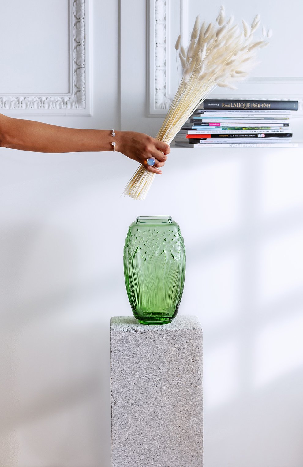 Ваза muguet LALIQUE, арт. 10709100, фото 2