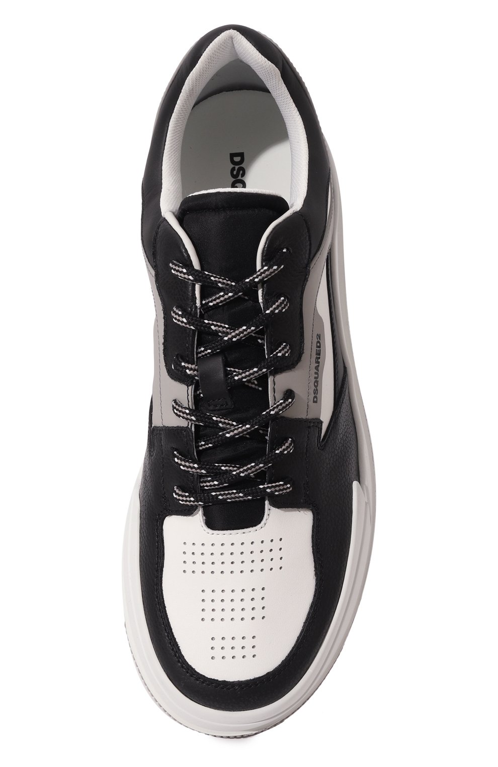 Комбинированные кеды canadian DSQUARED2, арт. SNM0335/01507272, фото 6