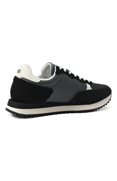 Комбинированные кроссовки s-d DIESEL черного цвета по цене 21600 руб., арт. Y03720/PS326, фото 5 Комбинированные кроссовки s-d DIESEL, арт. Y03720/PS326, фото 5