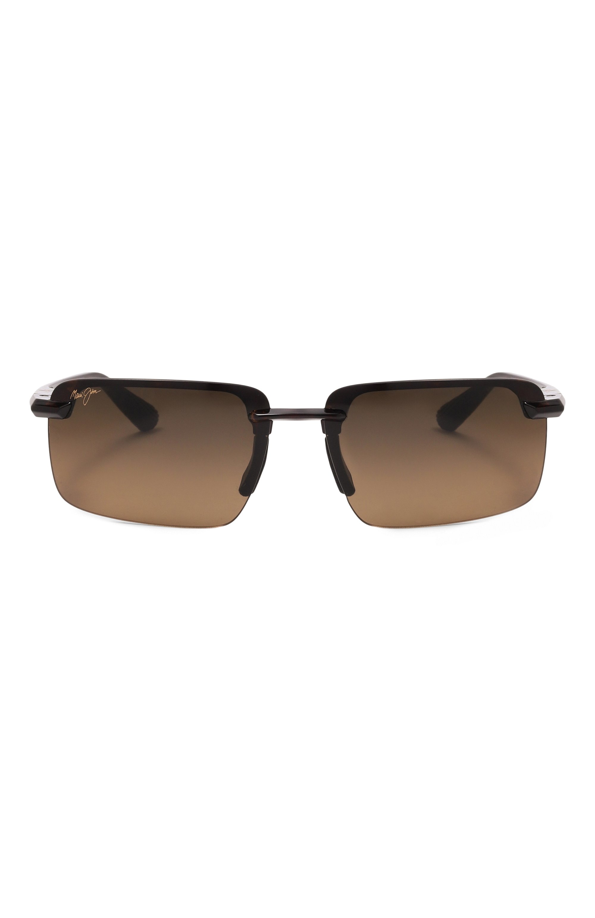 Солнцезащитные очки MAUI JIM коричневого цвета по цене 23700 руб., арт. MJHS626 10A, фото 3 Солнцезащитные очки MAUI JIM, арт. MJHS626 10A, фото 3
