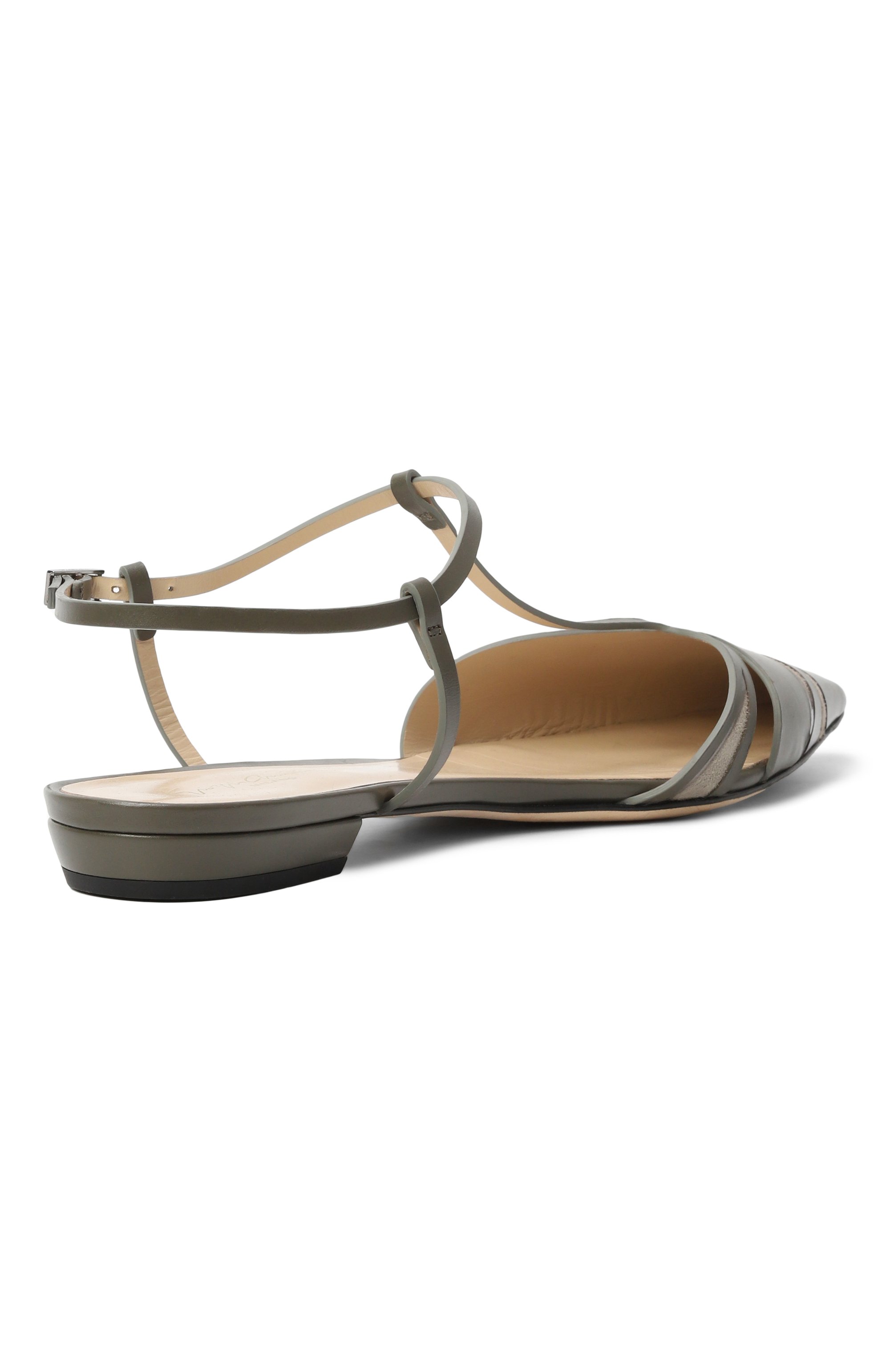 Кожаные балетки GIORGIO ARMANI, арт. X1D352/XR348, фото 5