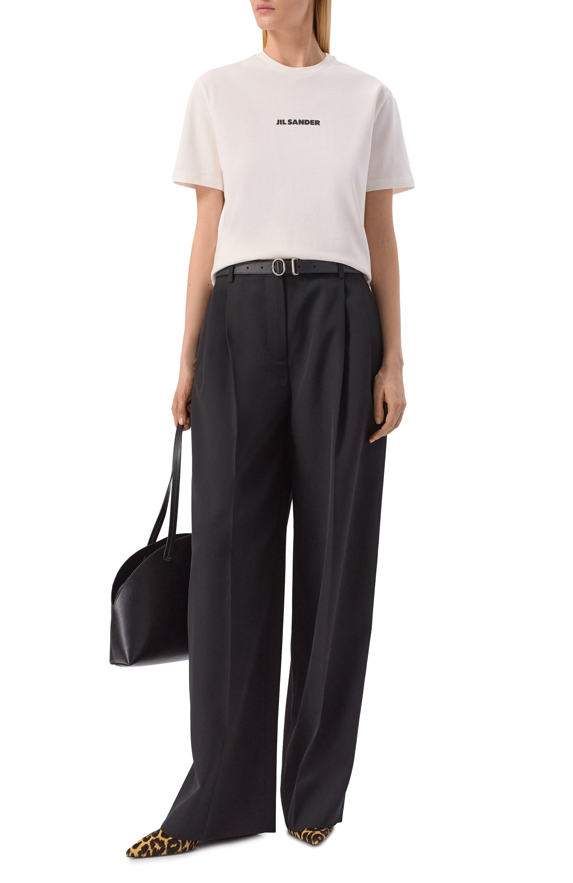 Хлопковая футболка JIL SANDER, арт. J02GC0142/J20103, фото 2