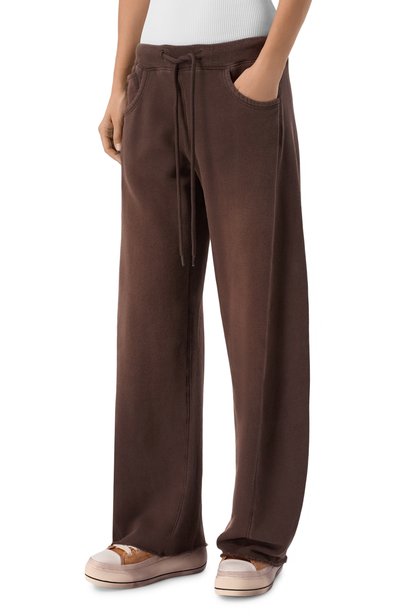 Хлопковые брюки R13, арт. R13WK359-156CU/RELAXED DARTED SWEATPANT, фото 3