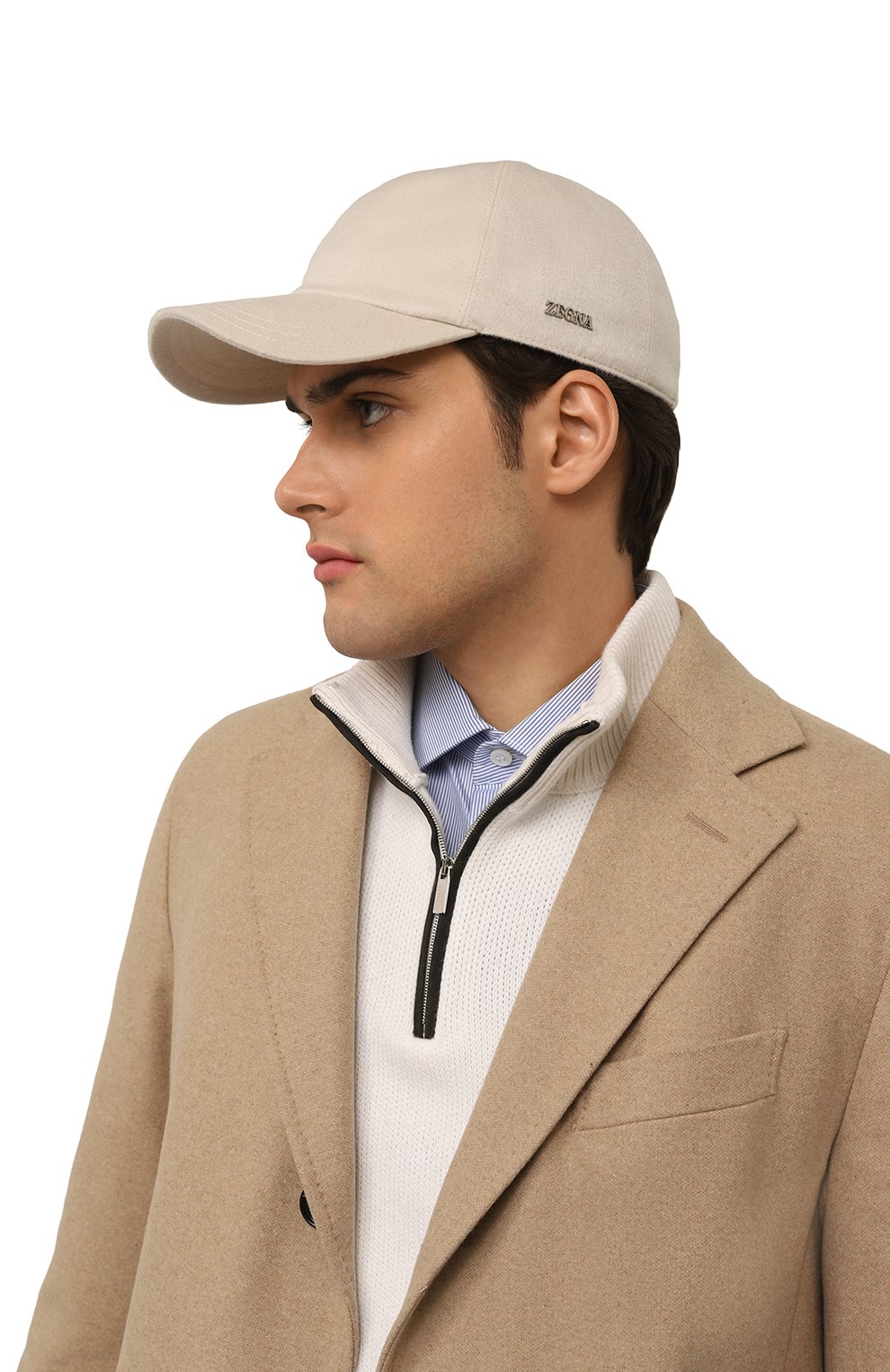 Кашемировая бейсболка ZEGNA, арт. Z6I09HA6/B4B, фото 2