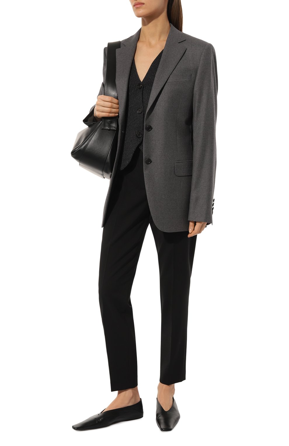 Шерстяные брюки BOSS, арт. 50490051, фото 2