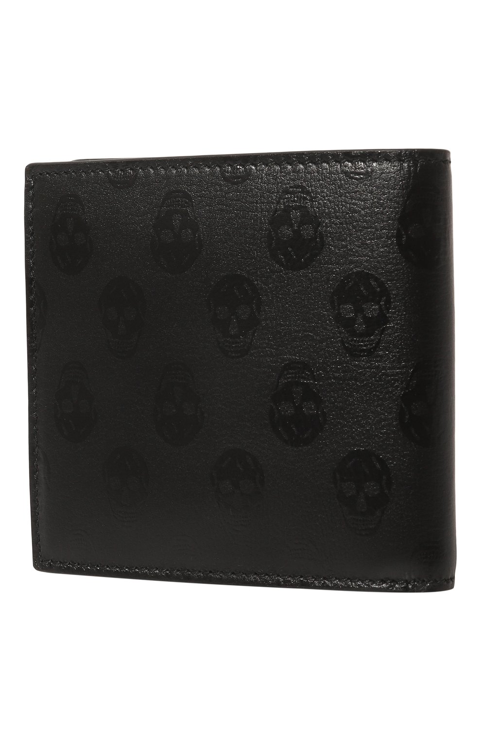 Кожаное портмоне ALEXANDER MCQUEEN черного цвета по цене 33950 руб., арт. 602137/1AAAN1000, фото 2 Кожаное портмоне ALEXANDER MCQUEEN, арт. 602137/1AAAN1000, фото 2