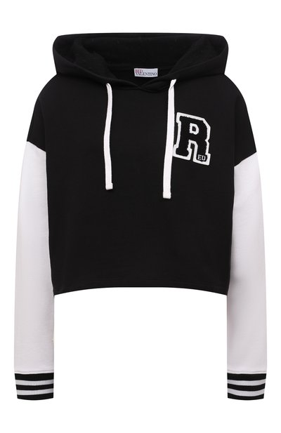 Женский хлопковое худи REDVALENTINO, арт. XR3MF08Y/6DY