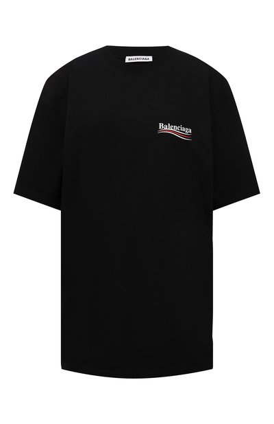 Женская хлопковая футболка BALENCIAGA, арт. 641655/TIV52