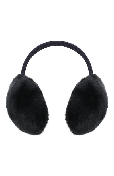 Шерстяные наушники с меховой отделкой YVES SALOMON ENFANT, арт. 20WEA310XXREXW, фото 1