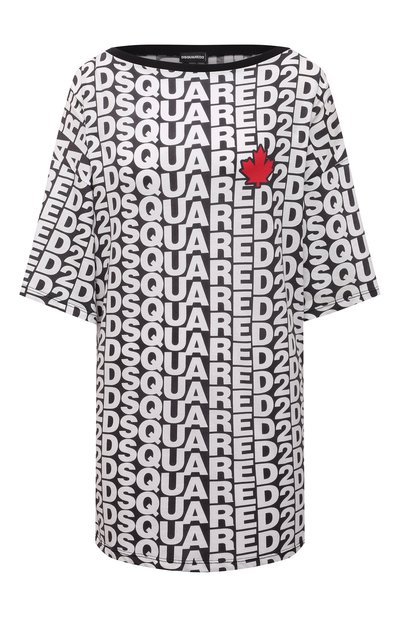 Женская хлопковая футболка DSQUARED2, арт. D6M323010