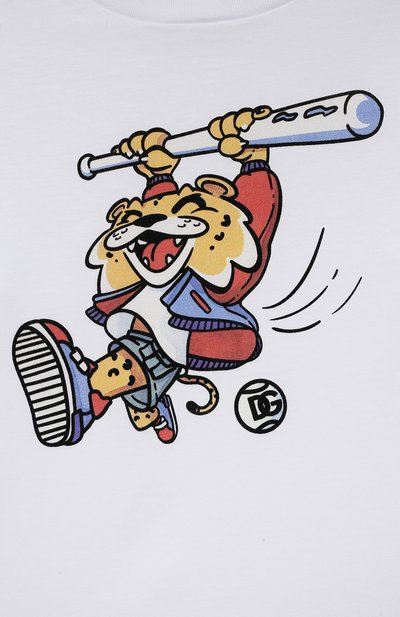 Хлопковая футболка DOLCE & GABBANA, арт. L4JTBL/G7JS2/2-6, фото 3