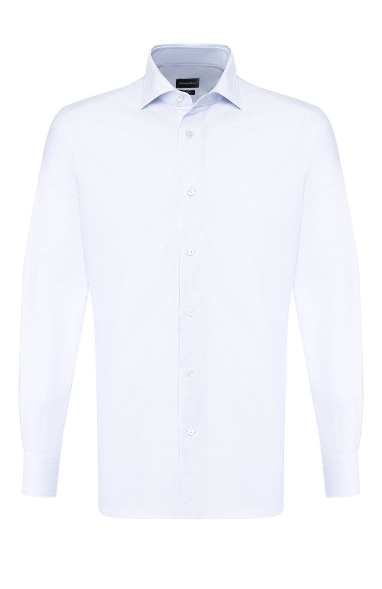 Хлопковая сорочка ZEGNA, арт. 601033/9MS0BA, фото 1