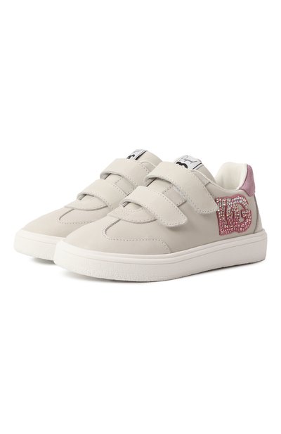 Кожаные кеды DOLCE & GABBANA, арт. DN0219/AW775/24-28, фото 1