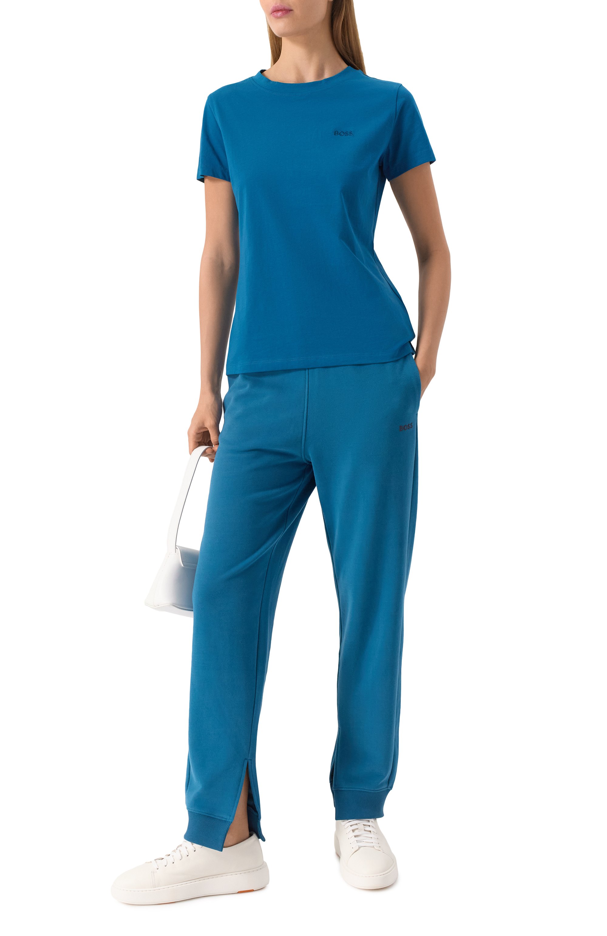 Хлопковая футболка BOSS ORANGE, арт. 50506973, фото 2