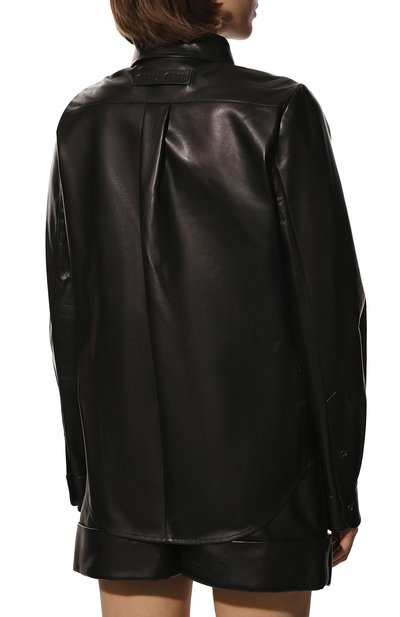 Кожаная куртка MIU MIU черного цвета по цене 370000 руб., арт. MPC184-104S-F0002, фото 4 Кожаная куртка MIU MIU, арт. MPC184-104S-F0002, фото 4