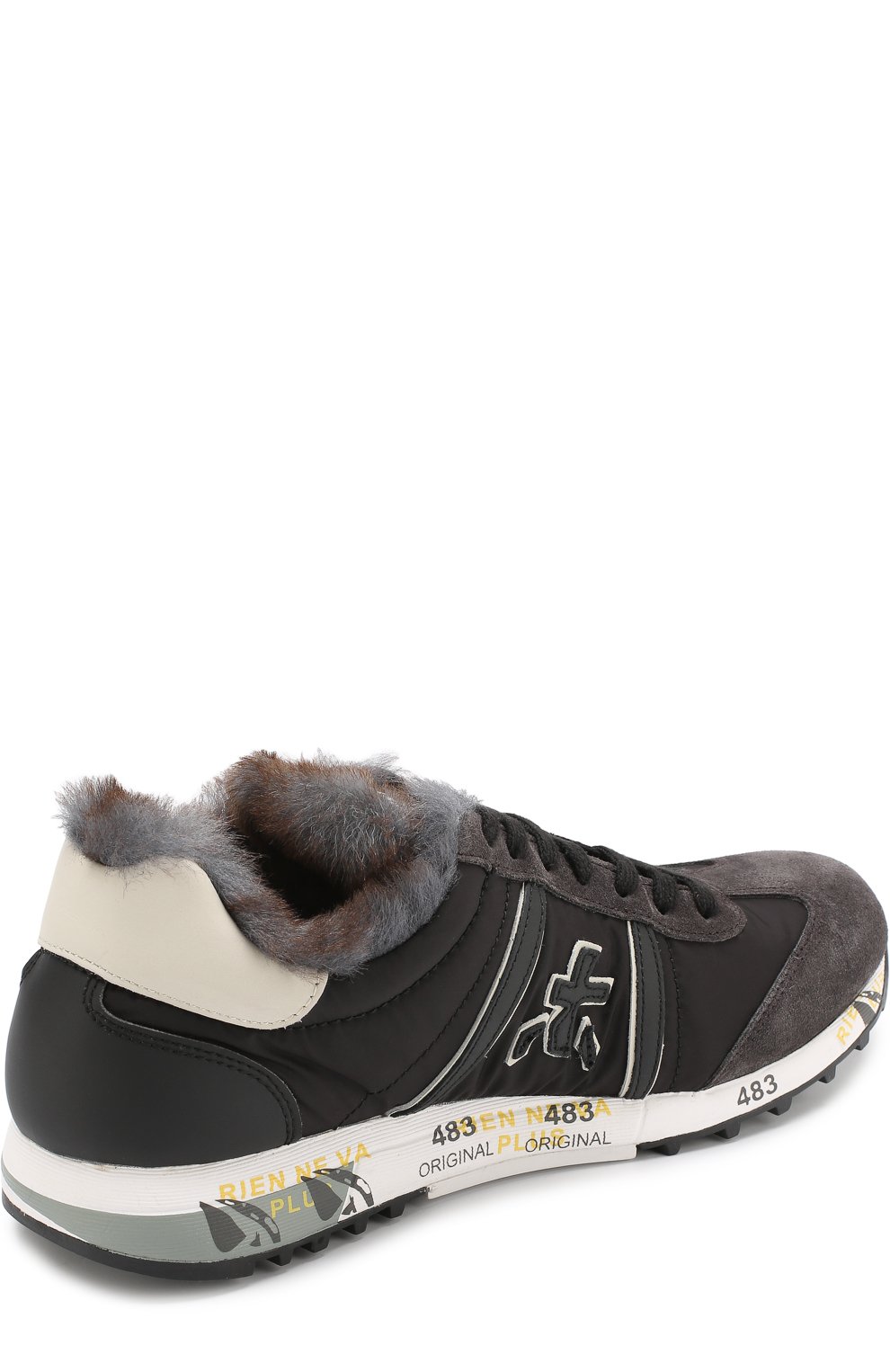 Комбинированные кроссовки lucy-d на шнуровке PREMIATA, арт. LUCY-D/VAR2623M, фото 4