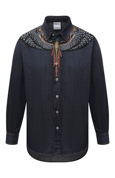 Джинсовая рубашка MARCELO BURLON, арт. CMYD014S21DEN001, фото 1