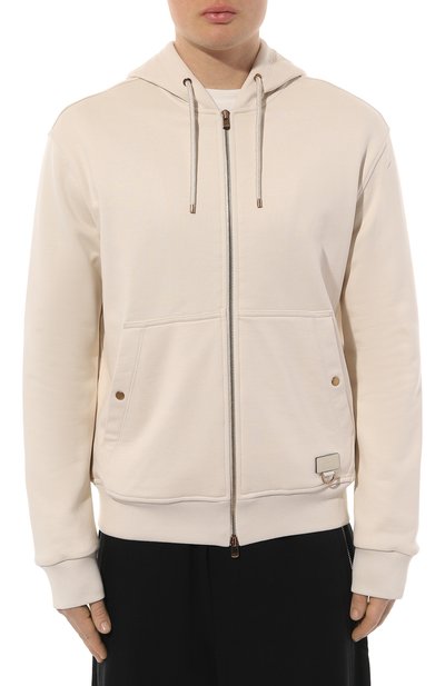 Толстовка из хлопка и шелка AGNONA, арт. TN06U1E/Y2054E, фото 3