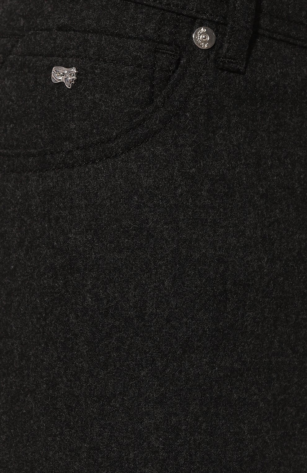 Брюки из шерсти и кашемира MARCO PESCAROLO темно-серого цвета по цене 61550 руб., арт. NERAN0M/5029, фото 5 Брюки из шерсти и кашемира MARCO PESCAROLO, арт. NERAN0M/5029, фото 5