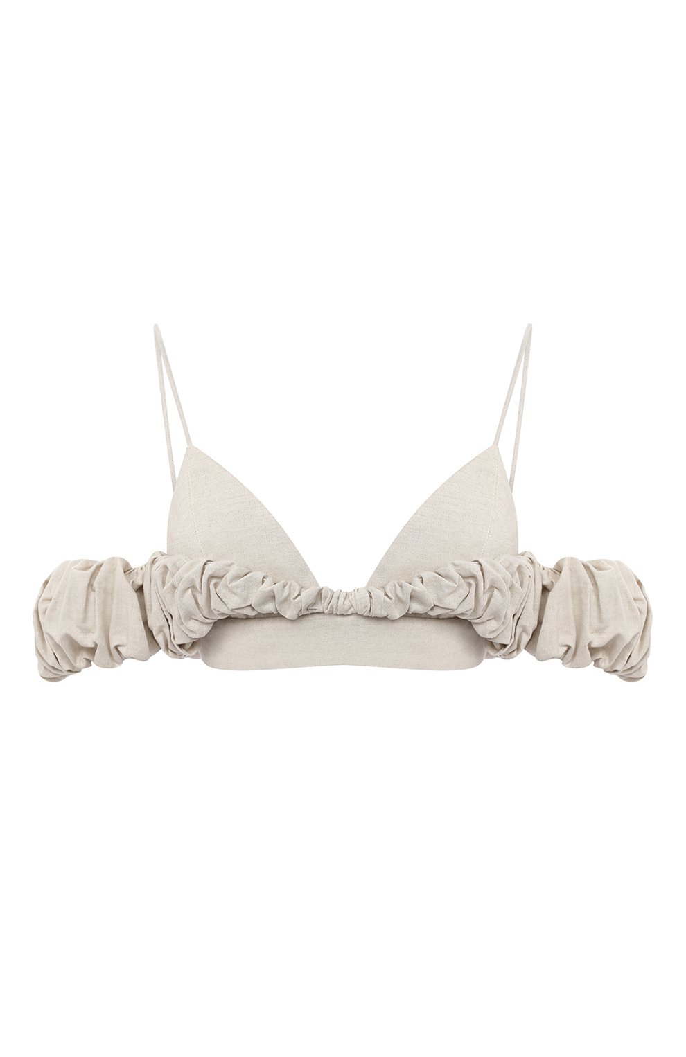 Топ из хлопка и льна JACQUEMUS, арт. 203T002/128160, фото 1