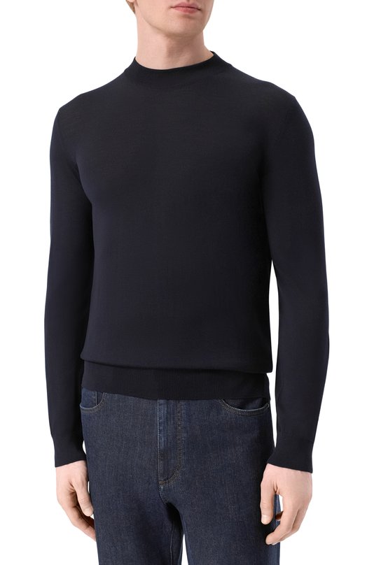 Шерстяной джемпер Zilli KHMN01M0202VLIP00 Синий  KHMN01M0202VLIP00 Фото 3