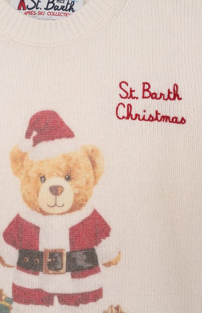 Пуловер из шерсти и вискозы MC2 SAINT BARTH, арт. D0U0019-02502I/D0UGLAS PRINT, фото 3