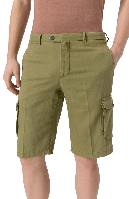 Шорты Kiton UFPPBK0654F09 Хаки  UFPPBK0654F09 Фото 3