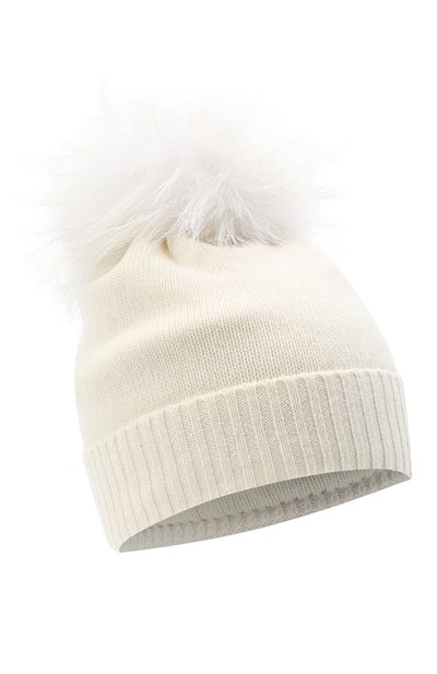 Шерстяная шапка с меховым помпоном IL TRENINO, арт. 15 8637/LR, фото 1